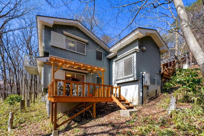 マイカーリン1 - MYKARIN 1 -A luxurious getaway featuring a forest bath BBQ and a soothing soak in cedar-scented hot springs