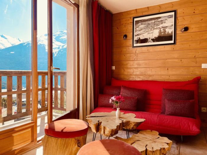 Appt Snowfront Aussois 6 People Le Marmotton