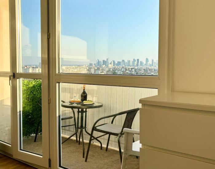 Enjoy Eiffel Sparkle from Your Balcony