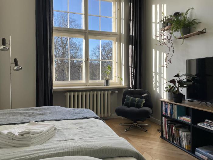 Riga City Centre Studio - Vermanes Garden View