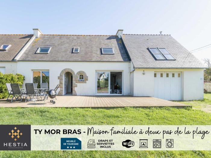 Ty Mor Bras - Maison familiale à 2 pas de la plage