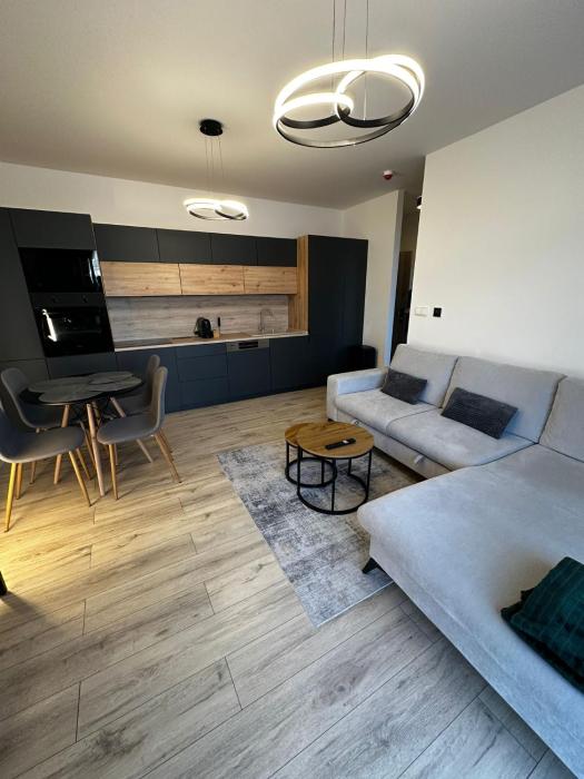 rishko apartment 113, self check in, free parking, bus station, center of the city