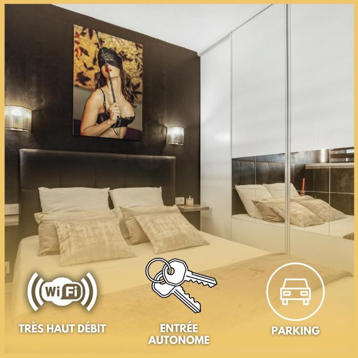 Villa Beach Club Luxe - proche plage - parking - climatisation - Village Naturiste