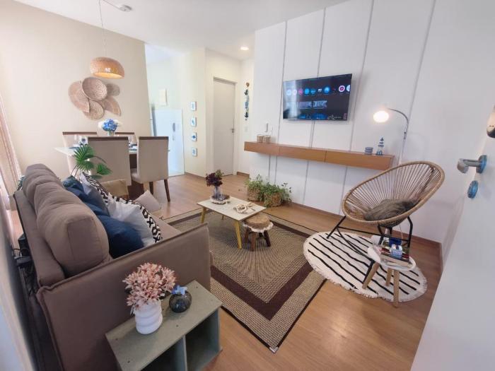 Apartment in Recreio Casa Mar 10 min to the beach, pool, parking space,air conditioning