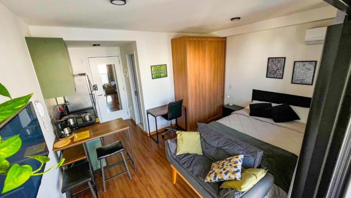 Studio Novo no Centro - Terraço com Vista Incrível e Jacuzzi - IS Consolação