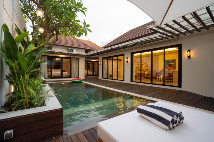 HIMA VILLA 2BR Villa with BIG POOL walk to Atlas & beach