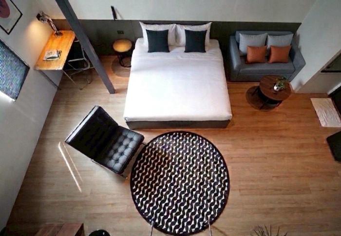 Kozy Deluxe Room 1BR Cozy Living