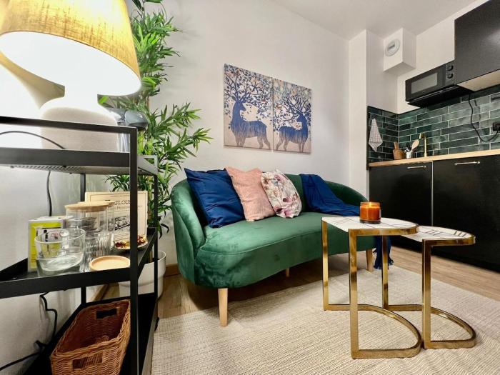 Studio Cosy avec Parking au Cœur de Fronton