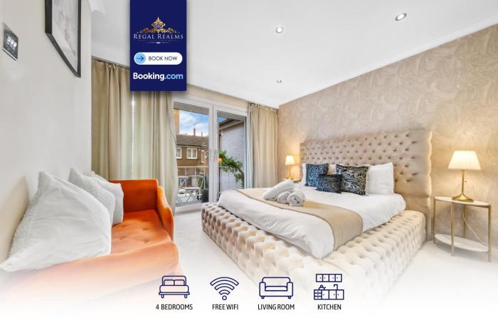 4 BDR Apt By Regal Realms Short Lets & Serviced Accommodation Knightsbridge