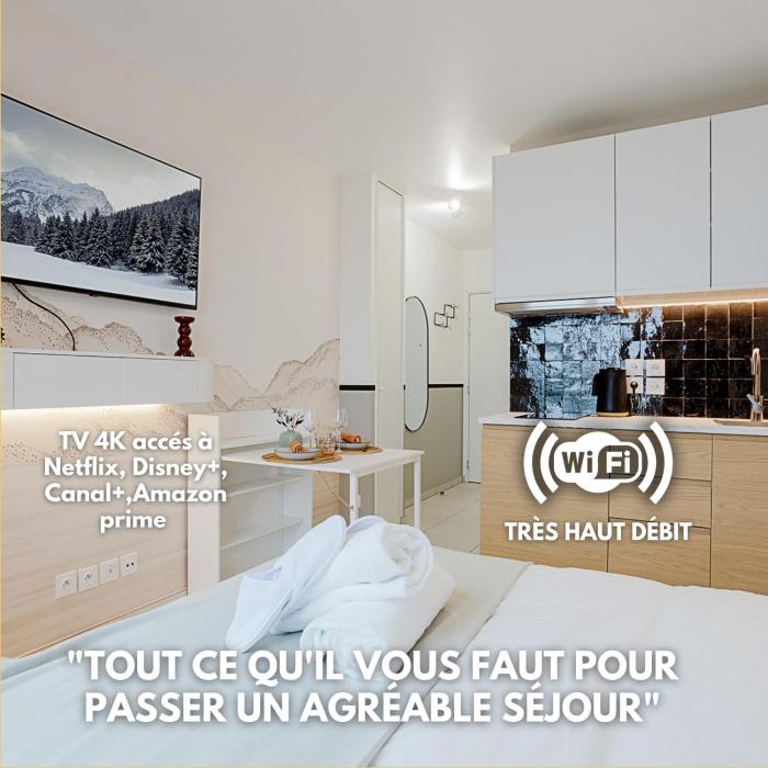 Le Léman-Charmant Studio- Près de Genève