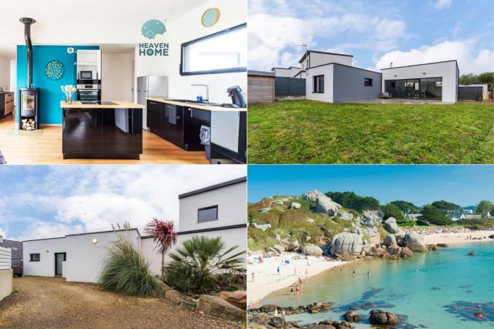Maison familiale à Trégastel - proche des plages