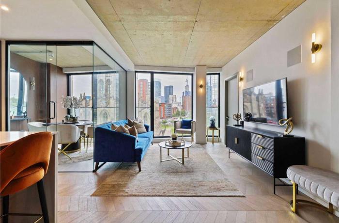 Stylish 2 Bedroom Flat in Manchester