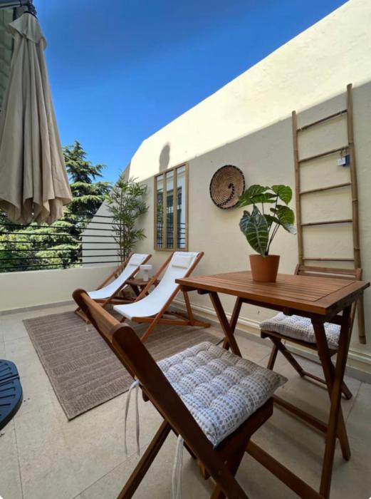 15 MARGUE - Studio with terrace and parking 7 min from beach