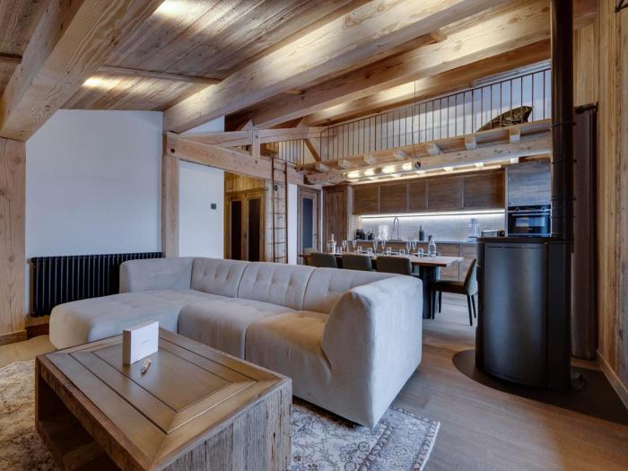 Appartement spacieux avec balcon et parking à La Rosière - FR-1-690-12