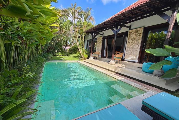 Family Villa Sanur with Pool Fence and Kids Playground