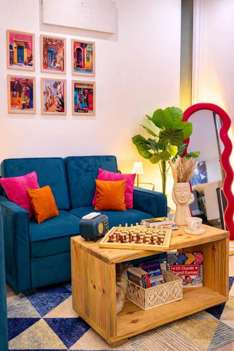 Cozy 1 BHK Private Balcony DLF Phase 3 Gurgaon