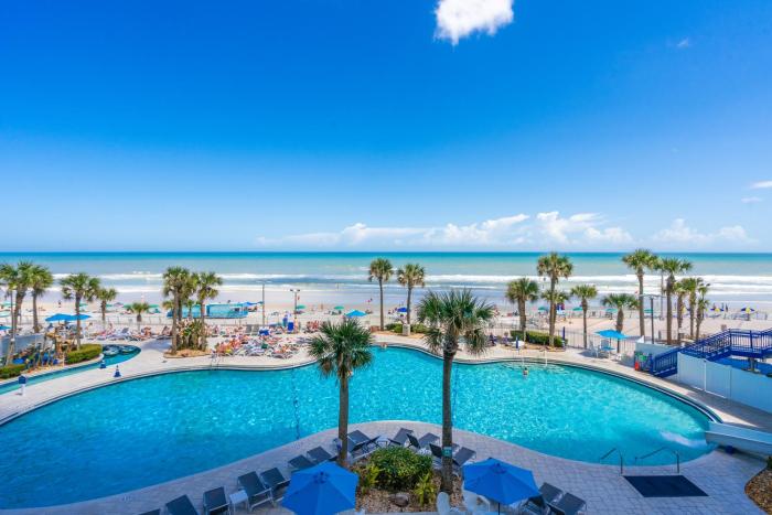 Atlantic Pearl Luxury Oceanfront Resort Condo with Private Balcony