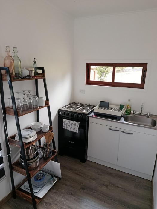 Cabaña con tinaja para dos personas