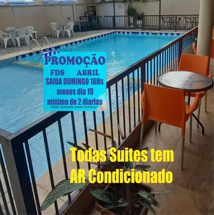 Pousada Parque Suites - Estacionamento e Piscina na Enseada