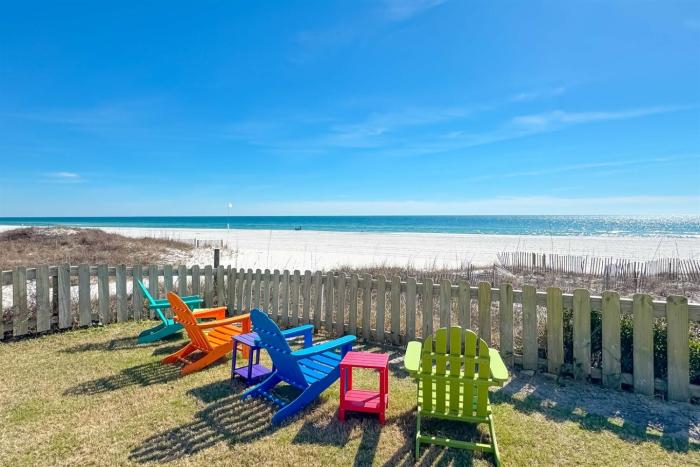 Tradewinds 204-Beachfront-Low Density-Seasonal Heated Pool-Steps to the Beach