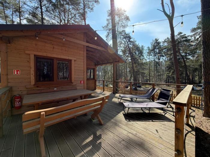 WYPOCZYWANKO 40 DOMEK BORSK Nad jeziorem