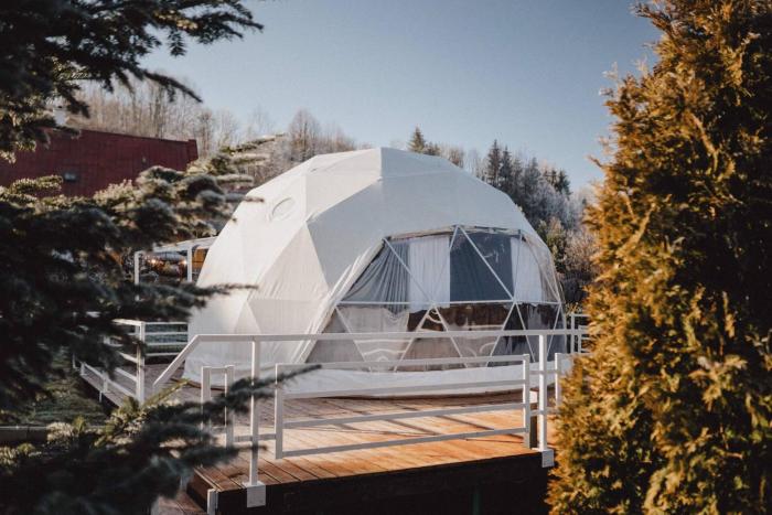 Hain Glamp Karkonosze - namiot z jacuzzi i sauną