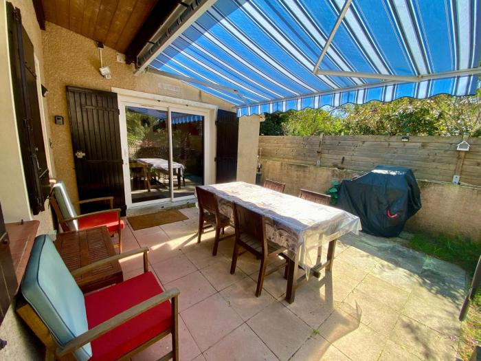 Maison avec jardinet, piscine commune à Lacanau océan