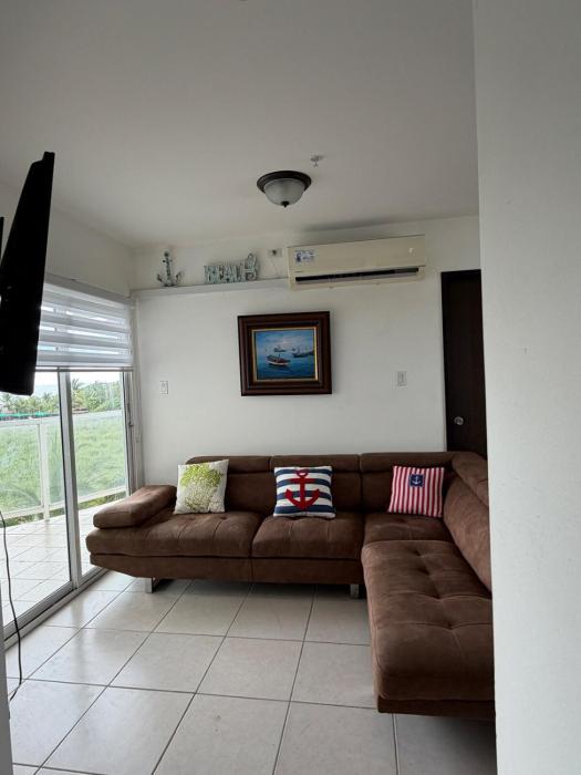 An apartment with ocean views