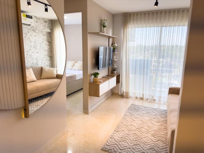 Apto Edif 2 hab, piscina, rooftop, cerca aeropuerto, 5min centro historico