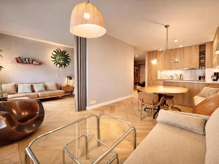 Plażowy Zakątek Boho - 3 sypialnie, 2 łazienki, parking