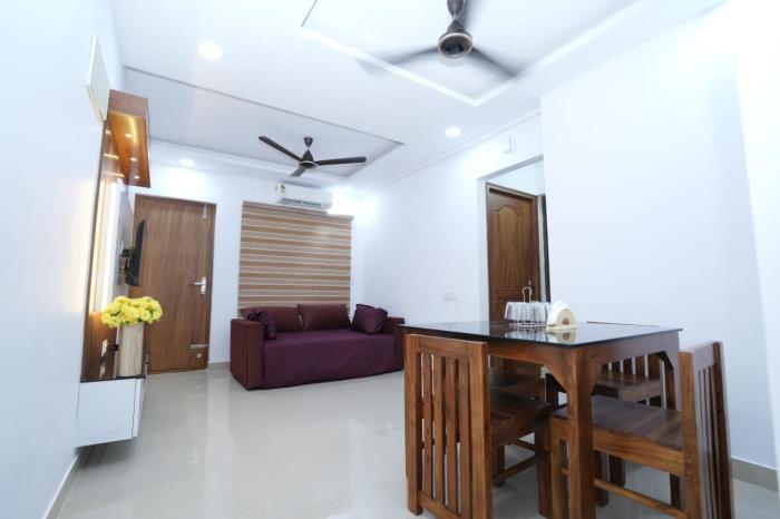 Vedika Heavens - 1 BHK Apartment, 500 m to temple