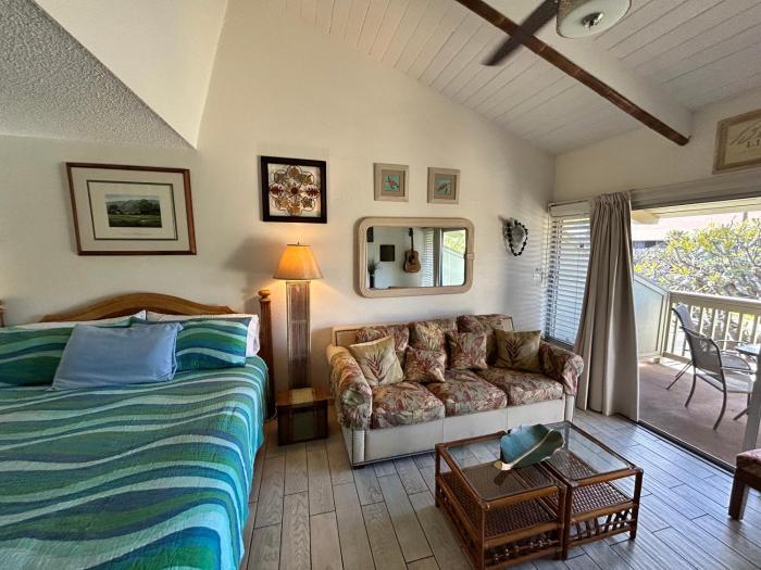 Kihei Bay Surf #213 Studio Kitchen, Wifi, Great Rates, Shared Hot Tub, Near Beach