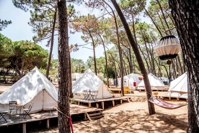 Comfortable Glamping Tents for Surf & Nature Lovers in Faro District, Portugal