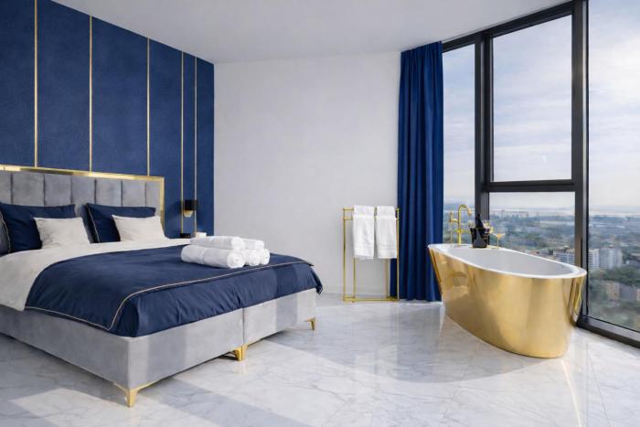 Hanza Tower Original 23 SPA & Pool & Jacuzzi & Sauna