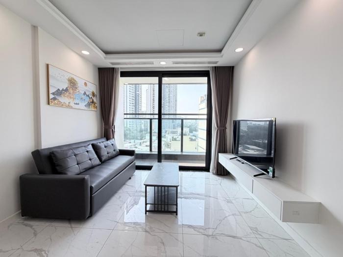 Luminous Skyline Apartment