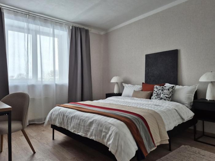 Central Liepāja Studio near Lielais Dzintars & Promenade