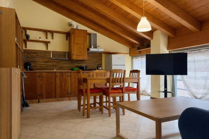 Appartamento rustico con travi a vista