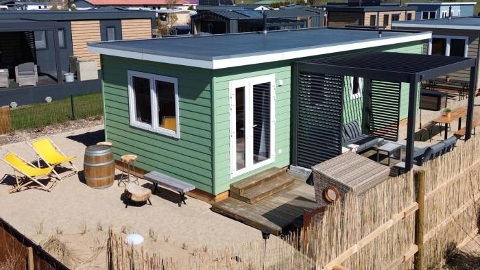 Ferienhaus Meeresbrise - ANKERPLATZ DAHME, Urlaub in Dünengelände mit Strandkorb,