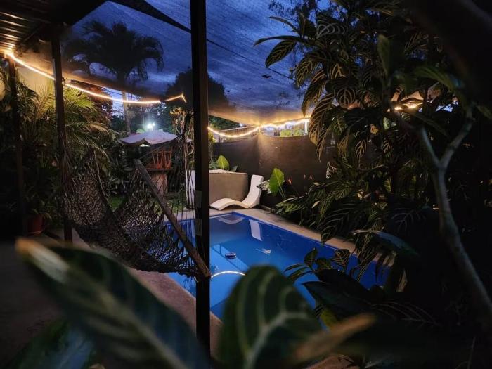 Villa Ceiba - Studio, pool, 5mins to Waterfall