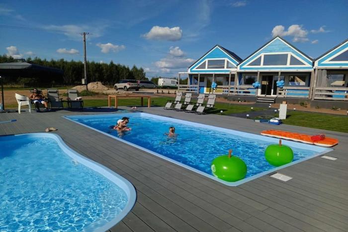 Large holiday home, summer pool, sauna, jacuzzi