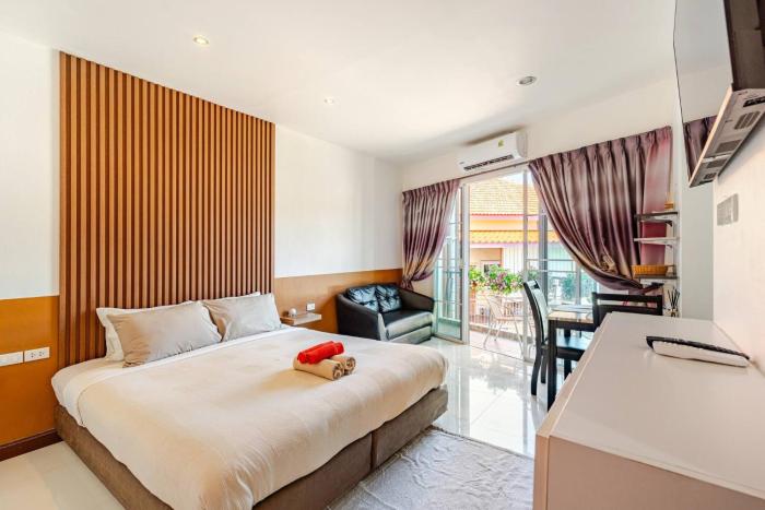 Cozy 1-Bedroom Apartment with kitchen and bathroom near Kata Beach