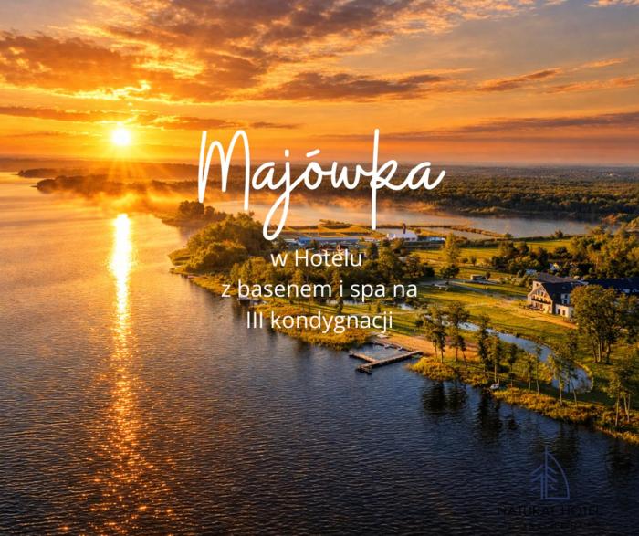 Natural Hotel przy plaży-Ostróda-basen na III kondygnacji