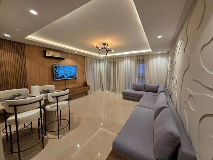 Modern apartment with pool