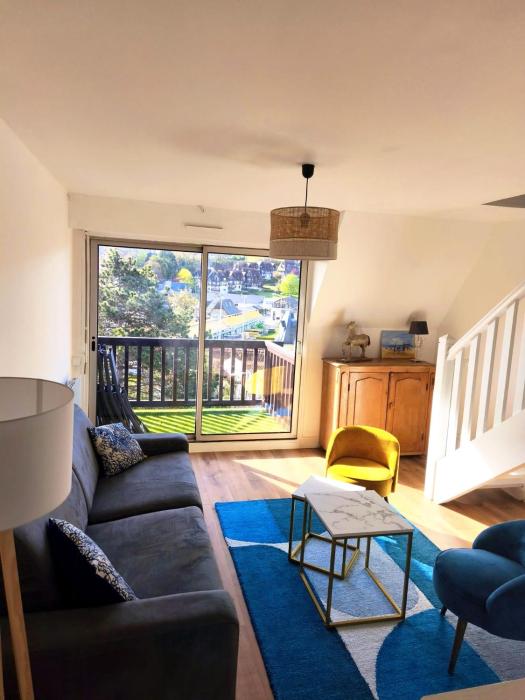 Duplex au centre de Deauville