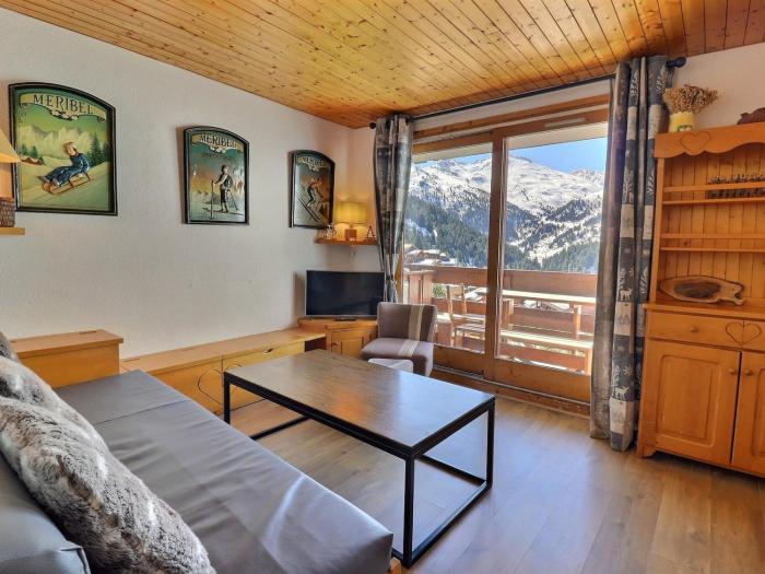 Appartement 2* Méribel, Sud, Skis aux pieds, 5 pers. - FR-1-182-266