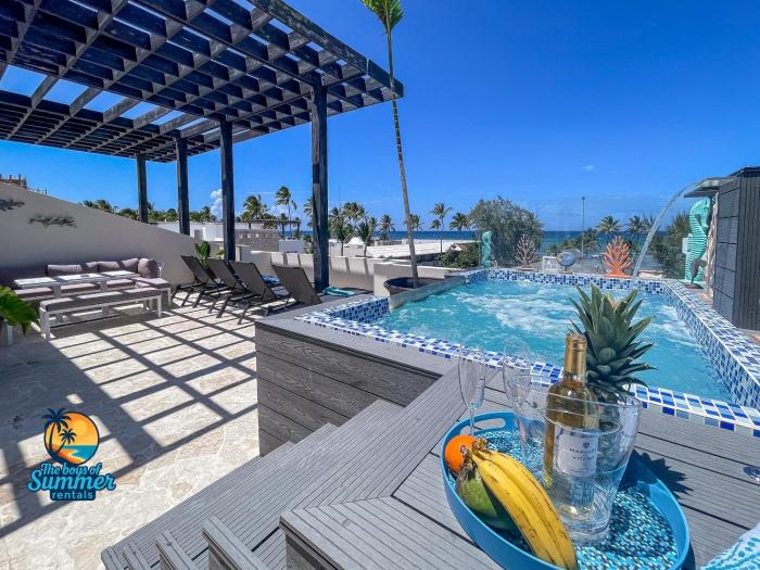 3 level PenthouseHOT TUBocean viewwalkable shop