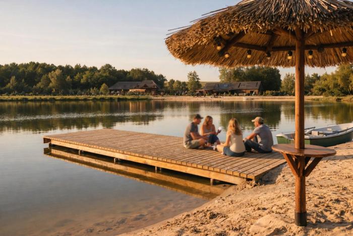Zatylove Domki, butikowy resort nad wodą, Roztocze