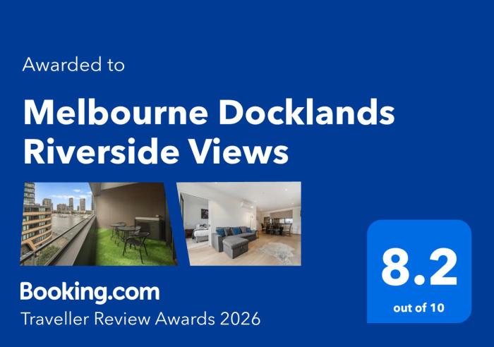 Melbourne Docklands Riverside Views