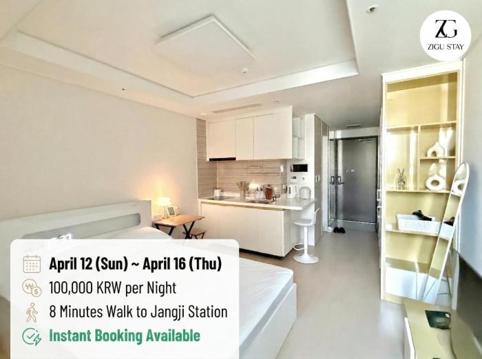 Seoul Stay - Songpa Jangji Stn 9min - New Fully Furnished Studio - Gangnam Access