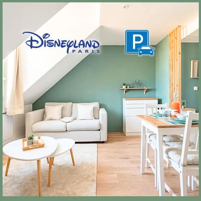 Le Délicat - Cozy - Disney 5min - Free Parking